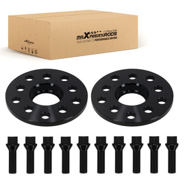 10mm Spacers geschikt voor Audi A4 A6 A8 5x112 5x100 CB 57.1mm Aluminium Alloy
