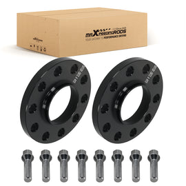 2 stuks Spacers 15mm 5x120 geschikt voor BMW M3 E90 E92 E93 M12x1.5 2007 - 2014