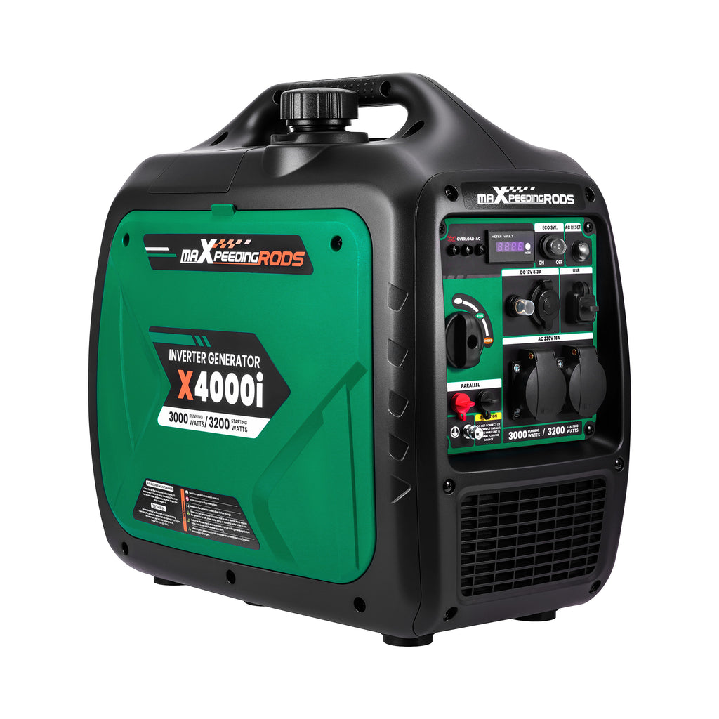 3200W Silent and Lightweight Gasoline Inverter Portable Generator