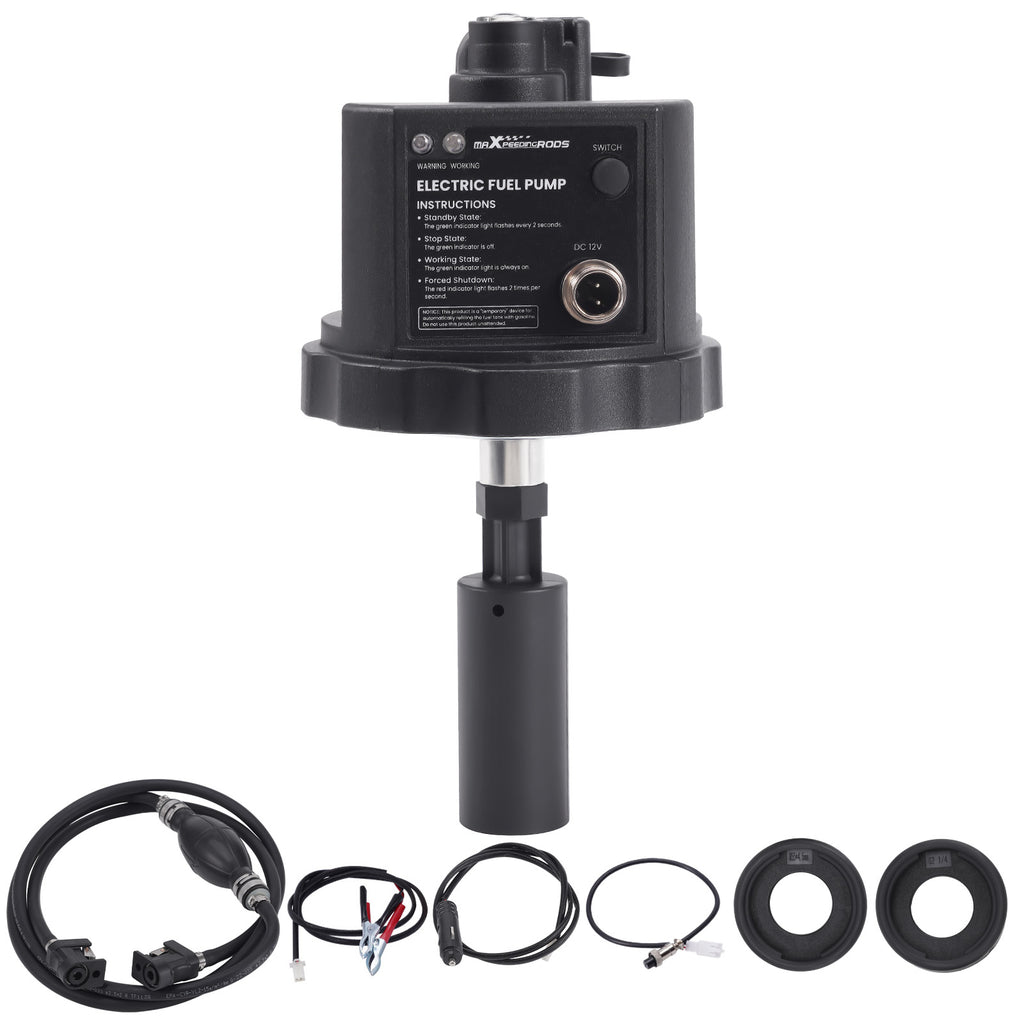 Electric 12V Brandstofpomp voor Generator – geschikt voor MXR2300/ MXR3500/ MXR4000