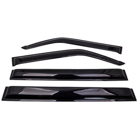 ABC Window Visor Zijwindschermen suitable voor Mitsubishi Pajero 2000-2019 Weathershield