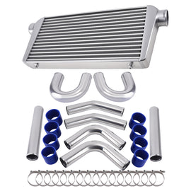 600x300x76mm Intercooler + 3 76mm Intercooler Pipe Kit