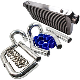600x300x76mm Intercooler + 3 76mm Piping Pipe Kit