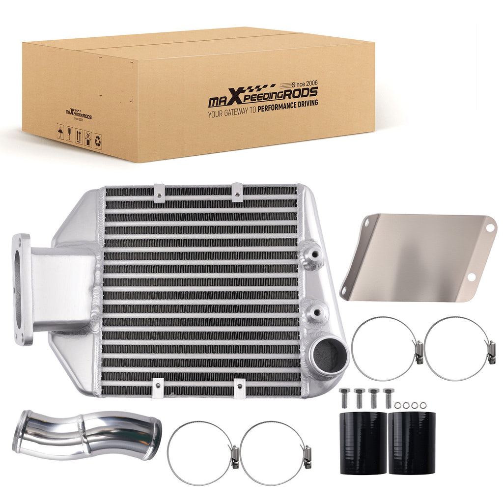 Intercooler boven Mount geschikt voor Toyota Landcruiser 80/100 Ser. 1HD-T HDJ80 Black